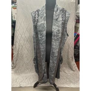 Juicy Couture Juicy Couture Y2K Sequin Trimmed Vest
